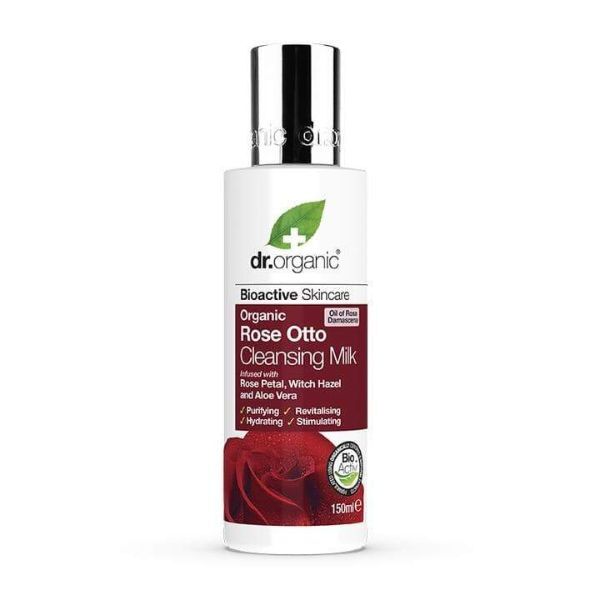 Dr Organic Rose Otto Cleansing Milk 150ml