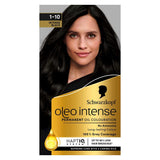 Schwarzkopf Oleo Intense Permanent Oil Colour 1-10 Intense Black Hair Dye GOODS Boots   