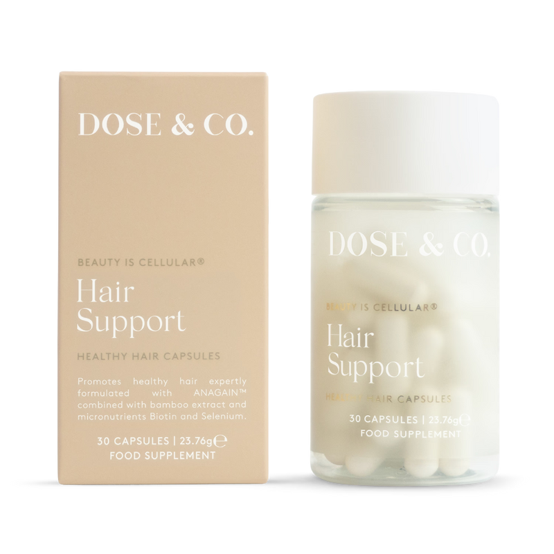 Dose & Co hair and scalp support capsules 30 pack, UK version