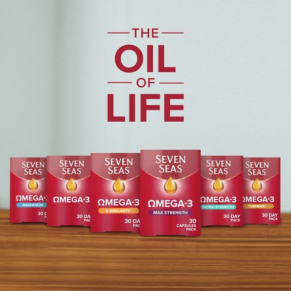 Seven Seas Omega-3 Max Strength with Vitamin D