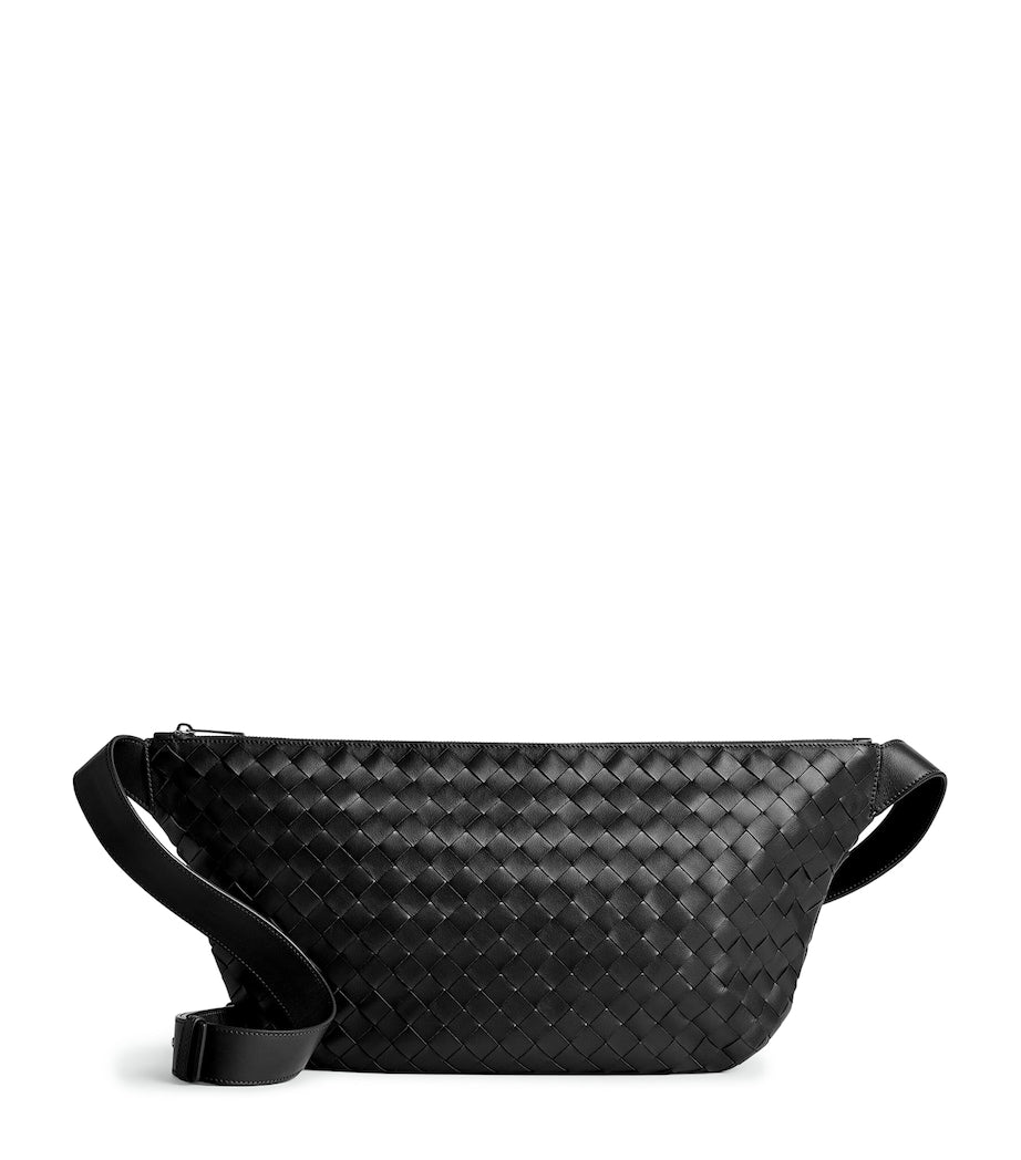 Bottega Veneta Day Sling cross-body bag in Intrecciato leather, UK version