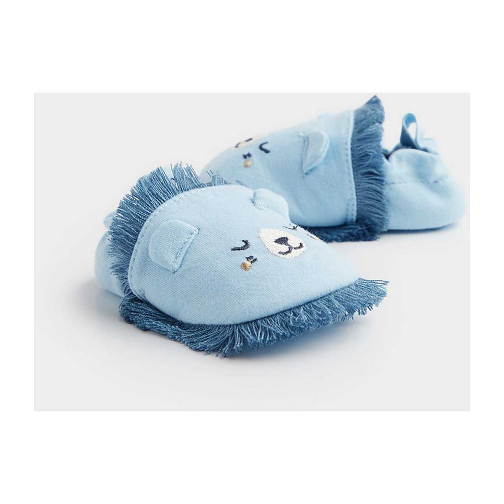 Mothercare Blue Lion Baby Slippers