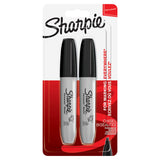 Sharpie 2 Black Chisel Point Permanent Markers GOODS ASDA   