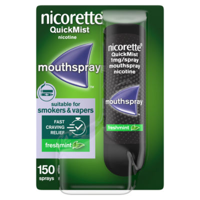 ASDA Fresh Mint Nicotine Mouth Spray 13.2ml for Quitting Smoking and Vaping- Buy online at McGrocer