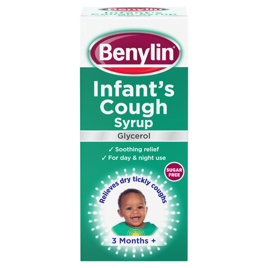 Benylin Infant's Cough Syrup 3 Months + GOODS ASDA   