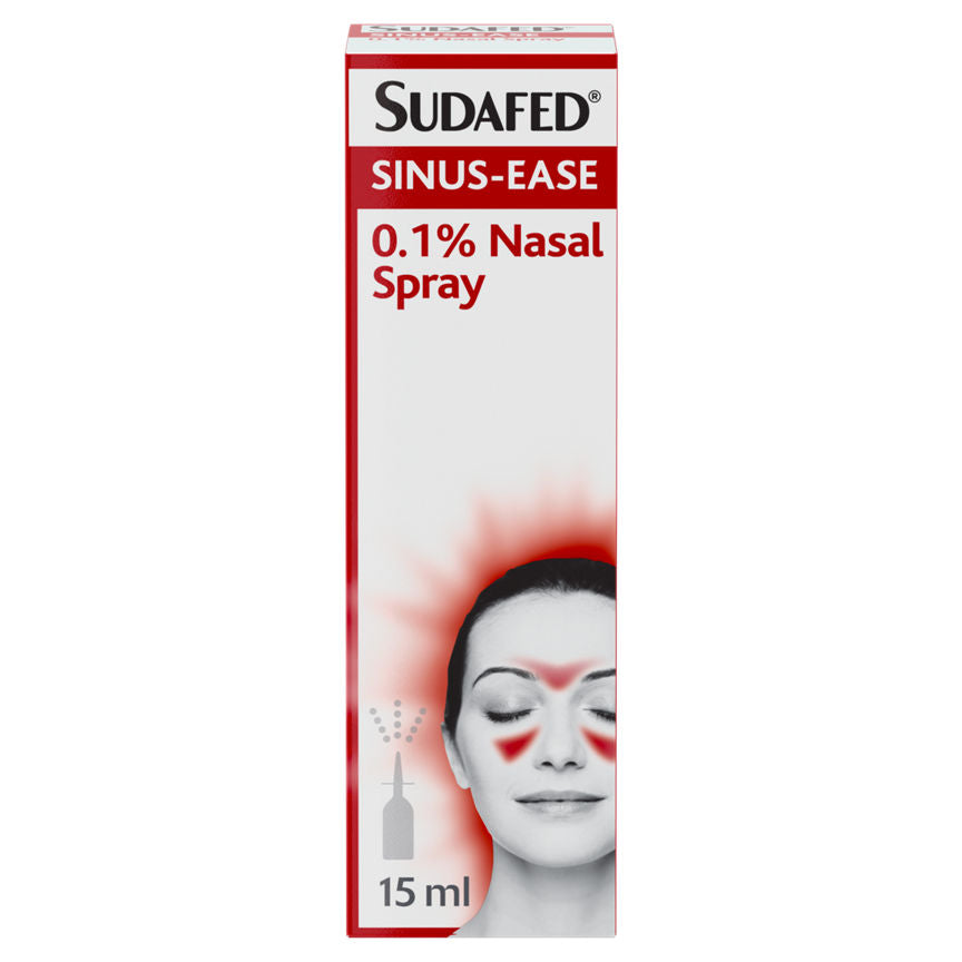 Sudafed Sinus-Ease 0.1% Nasal Spray GOODS ASDA   