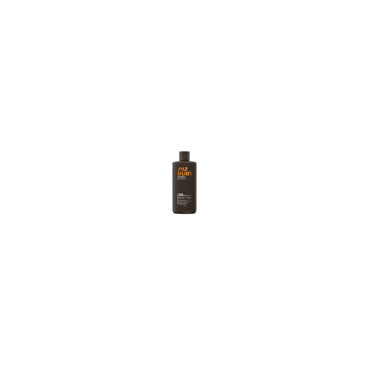 Piz Buin allergy sensitive skin sun cream SPF50+ 200ml, UK version