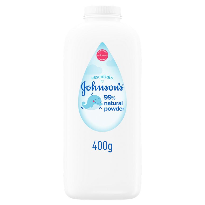 Johnson's Baby Essentials Powder  400g GOODS ASDA   