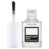 Collection Spotlight Shine Nail Polish Top & Base Coat GOODS Superdrug   