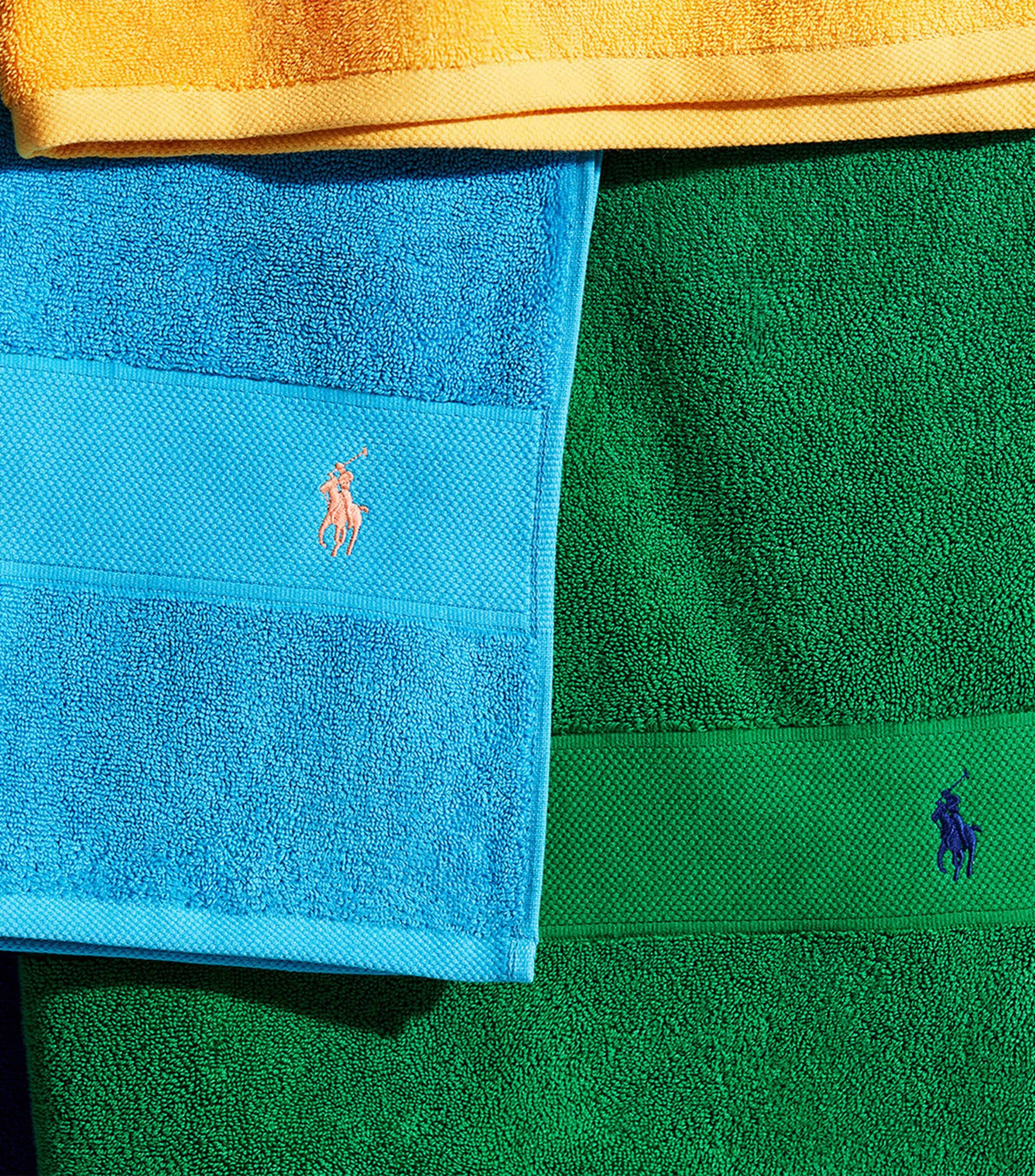Ralph Lauren Polo Player hand towel 50cm x 100cm, imported from the UK