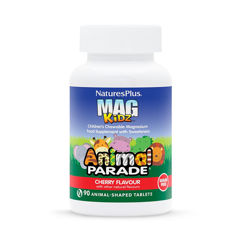 Nature's Plus MagKidz children's magnesium chewables 90 count (British brand)