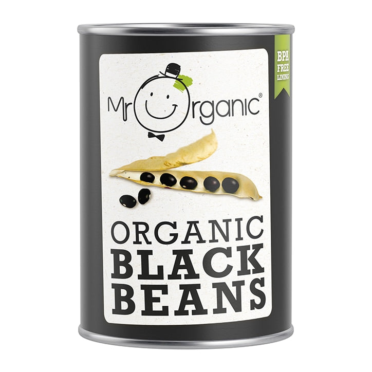 Mr Organic Organic Black Beans 400g