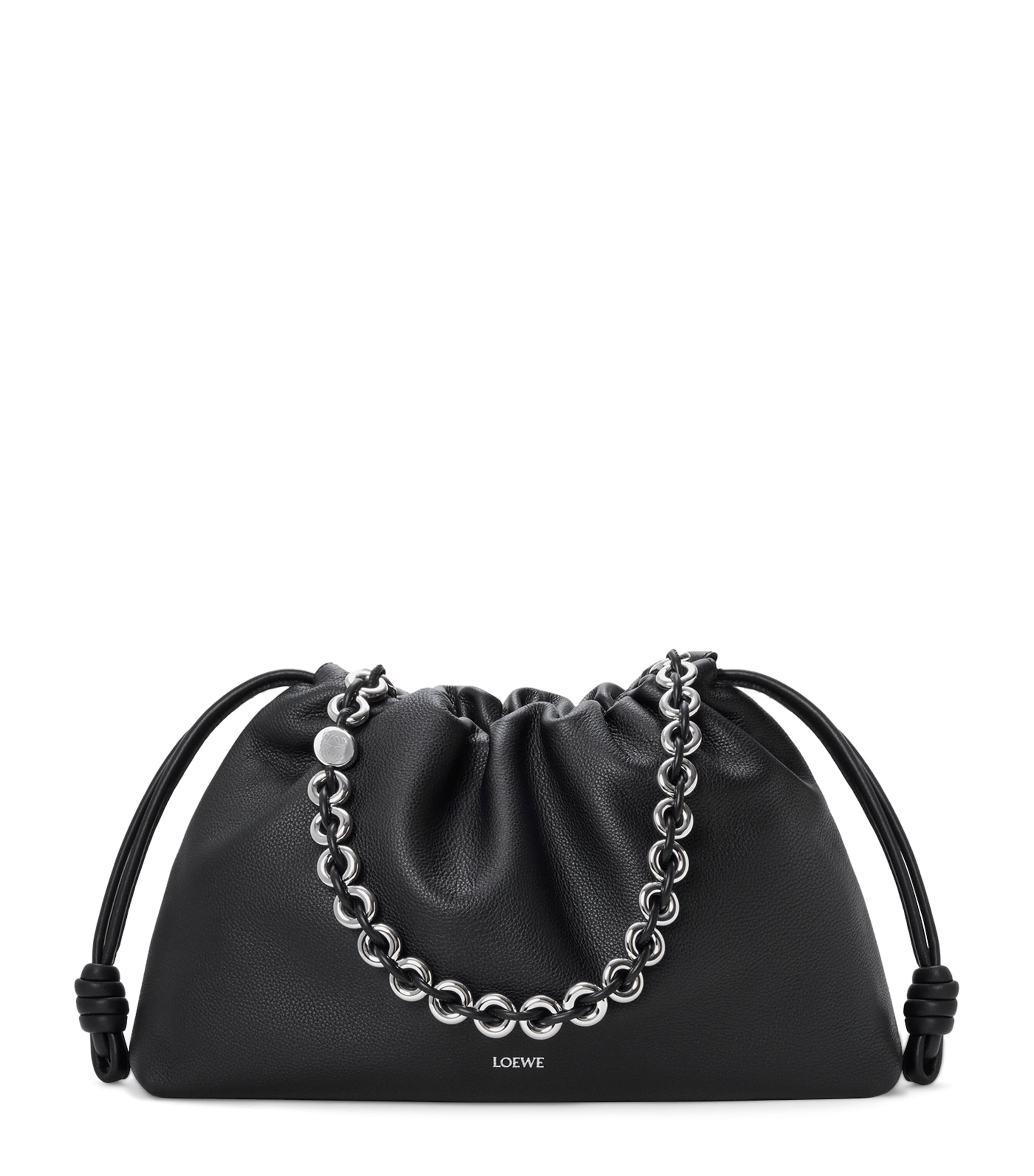 LOEWE Flamenco Large Leather Shoulder Bag, imported from the UK