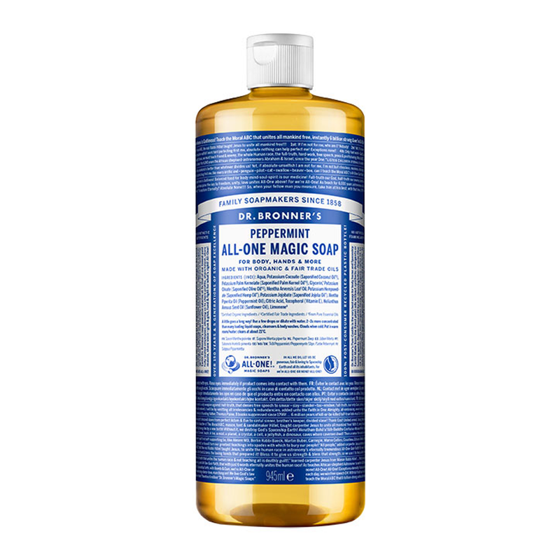 Dr Bronner Peppermint All-One Magic Soap 945ml - Peppermint