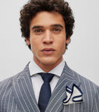 Boss Silk Pocket Square formal accessory - British product