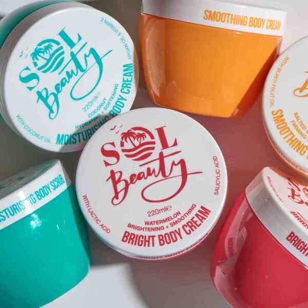 Sol Beauty Watermelon Body Scrub 220ml - British product