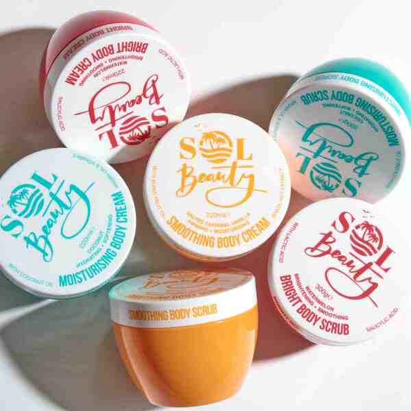 Sol Beauty Watermelon Body Scrub 220ml - British product