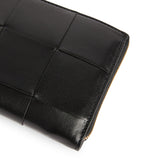Bottega Veneta Leather Intreccio Wallet, imported from the UK