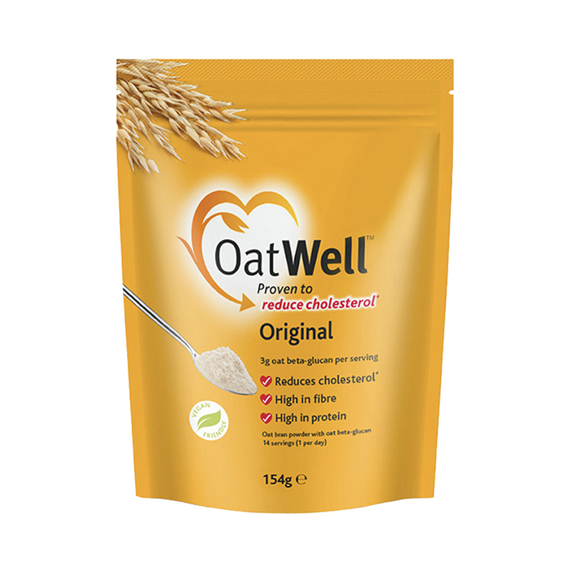 Oatwell Original Oat Bran Powder with Beta-Glucan 14 Day Supply