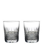 Waterford Irish Lace Design Crystal Tumblers, Set of 2, 350ml (British brand)