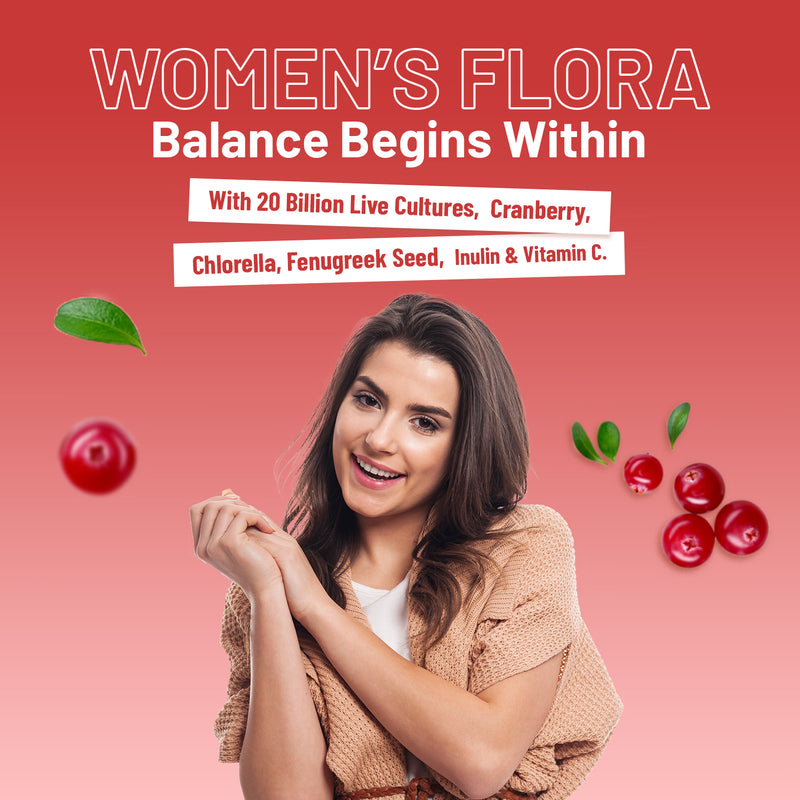 Prowise Healthcare Women's Flora probiotic 60 capsules, UK version
