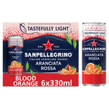 San Pellegrino Sparkling Blood Orange Cans Fizzy & Soft Drinks ASDA   