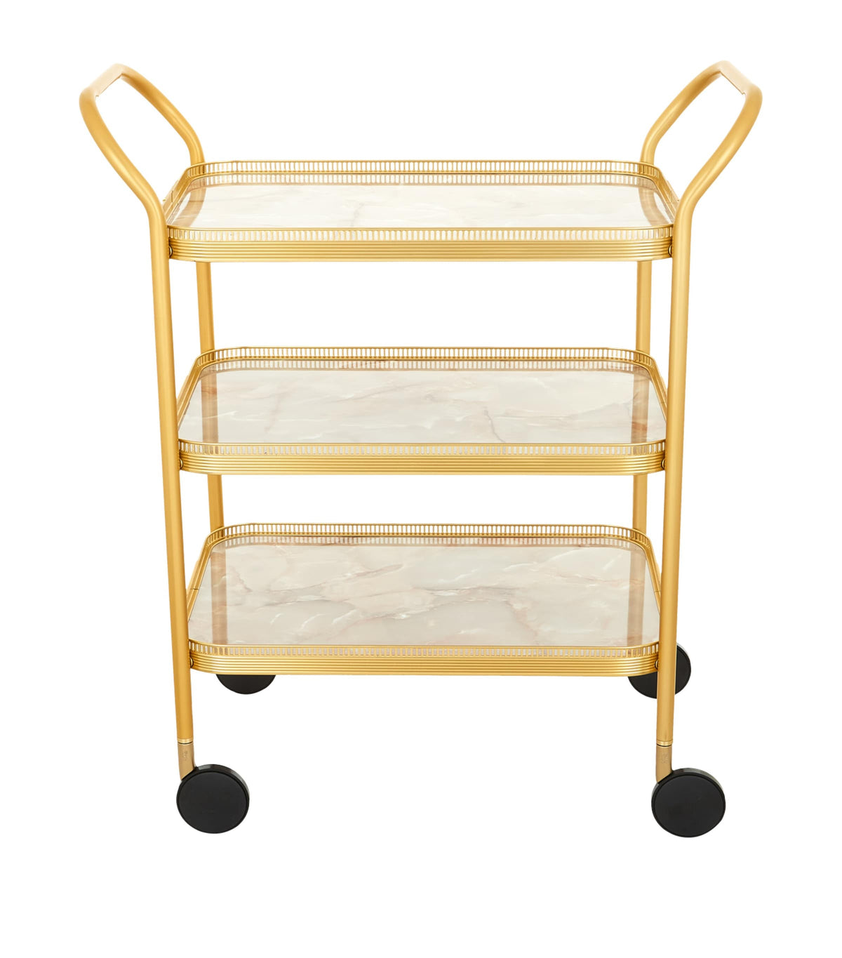 Kaymet Triple Tier Dinks Trolley, UK version