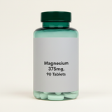 Holland & Barrett Magnesium 375mg 90 Tablets, imported from the UK
