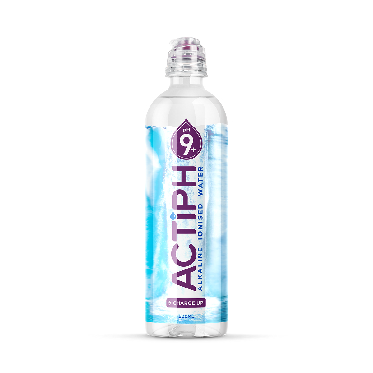 ActiPH Alkaline Ionised Water 600ml - British product
