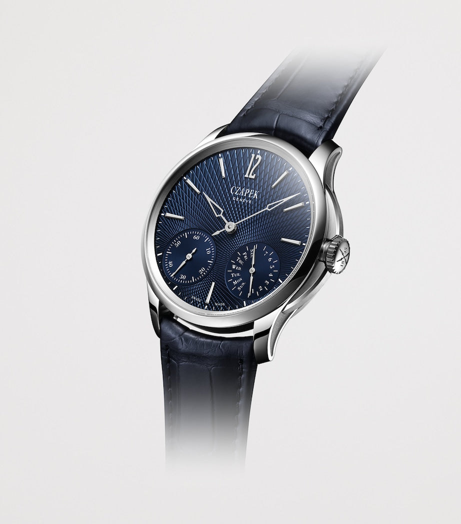 Czapek Quai des Bergues watch 40.5mm stainless steel - British product