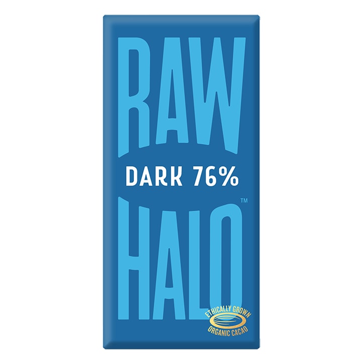 Raw Halo Vegan Pure Dark Raw Chocolate 70g GOODS Holland&Barrett