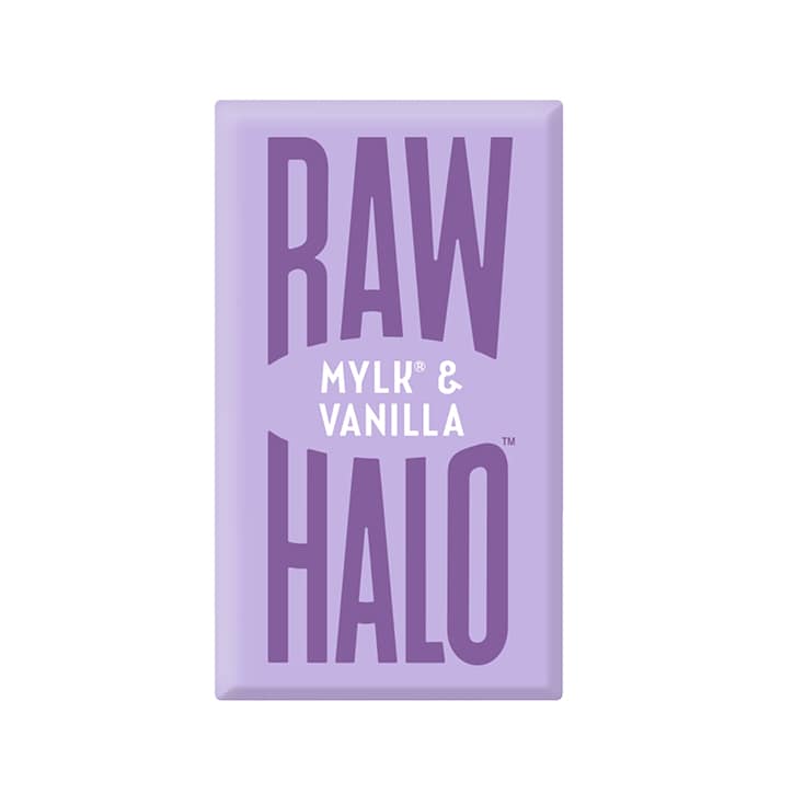 Raw Halo Vegan Mylk & Vanilla Raw Chocolate 22g