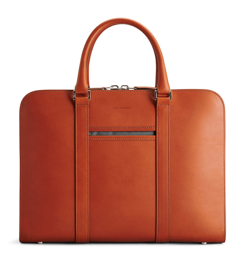 Carl Friedrik Palissy leather briefcase, imported from the UK