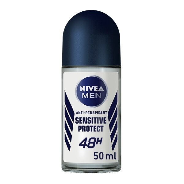 NIVEA MEN Antiperspirant Deodorant Roll-On Sensitive Protect GOODS Superdrug   