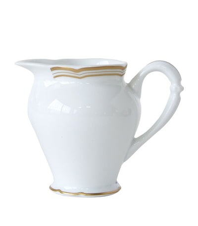Harrods Bernardaud Porcelain Pompadour Cream Jug 100ml- Buy online at McGrocer