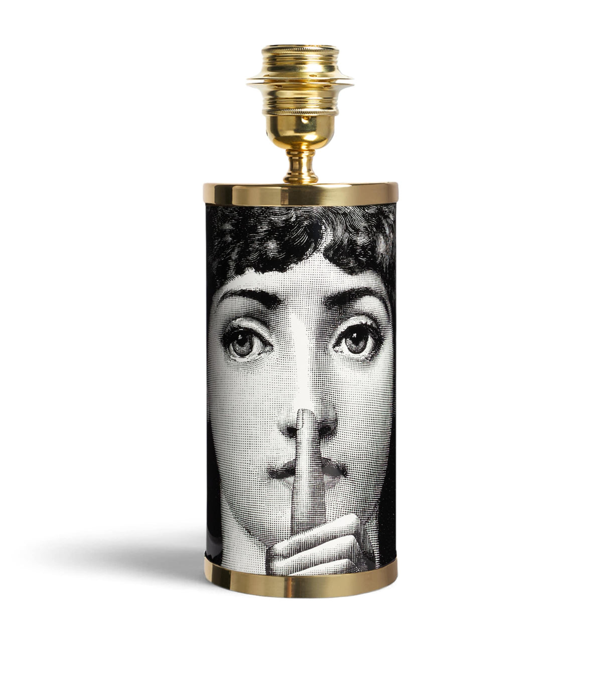 Fornasetti Small Silenzio lamp base 28cm - British product