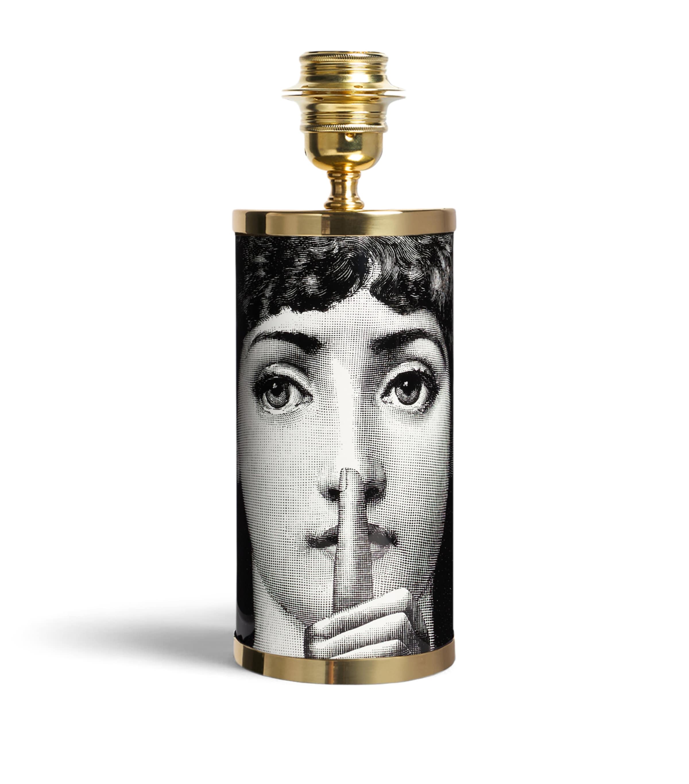 Fornasetti Small Silenzio lamp base 28cm - British product