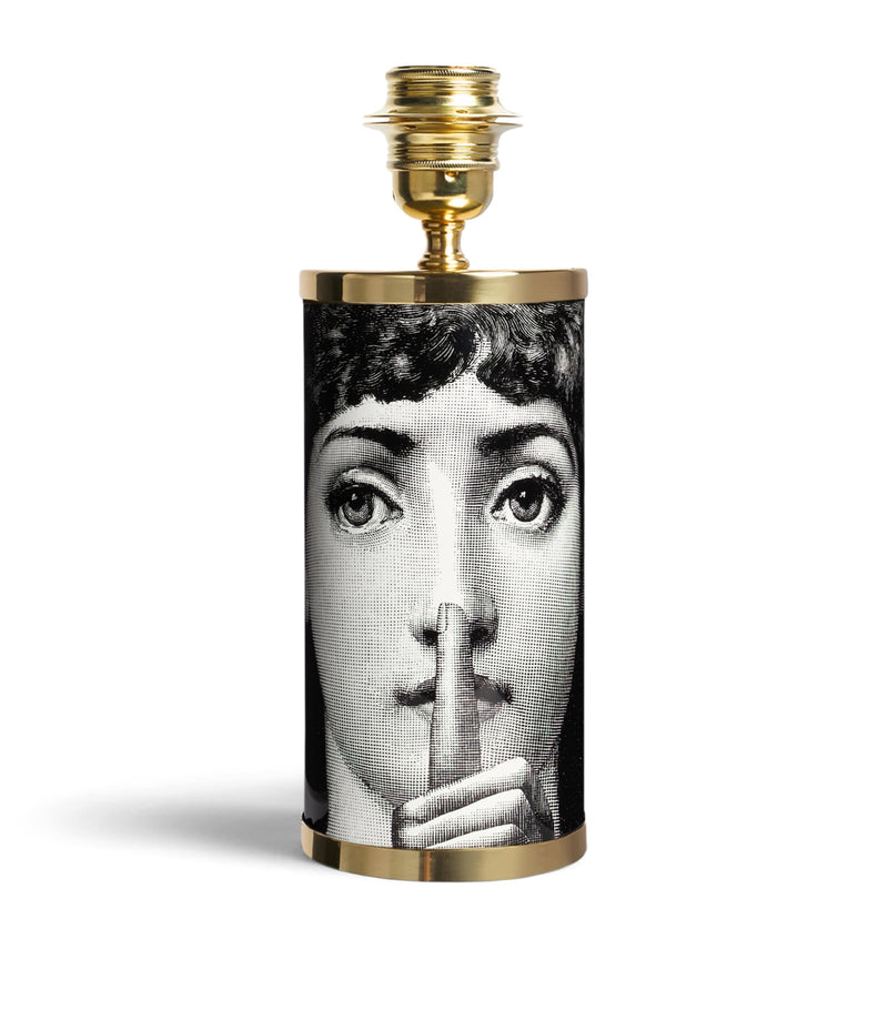 Fornasetti Small Silenzio lamp base 28cm - British product