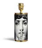 Fornasetti Small Silenzio lamp base 28cm - British product
