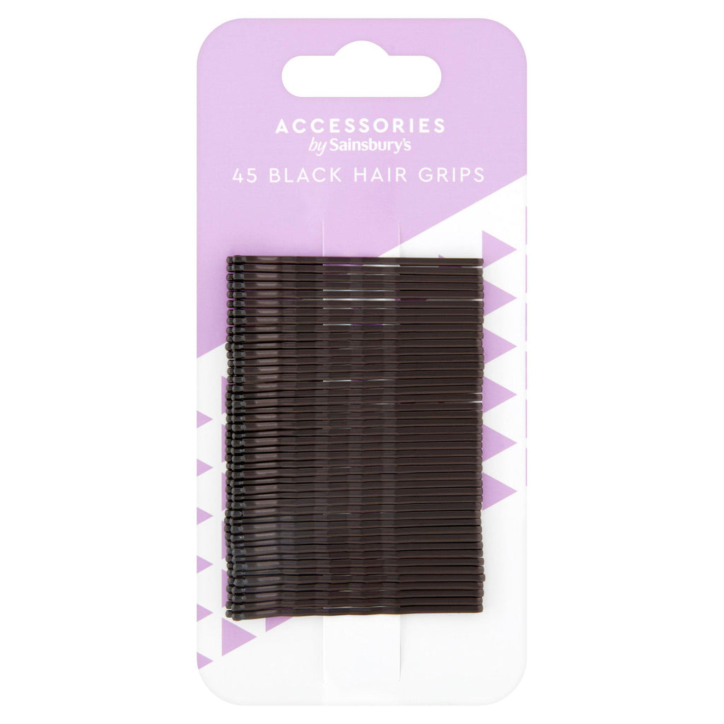 Sainsbury's Hair Grips Black x45