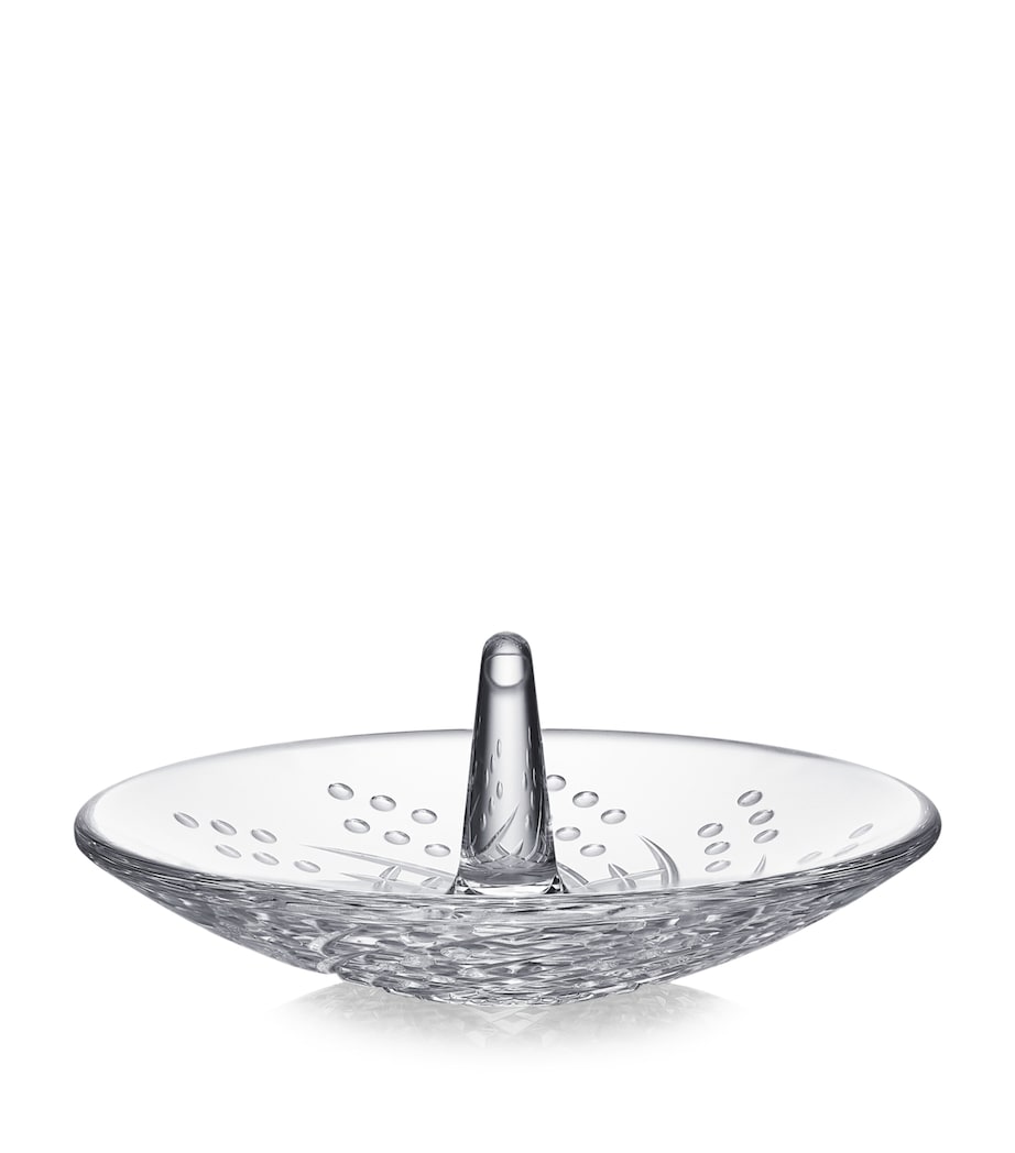Waterford crystal ring holder Celebrations with karo cuts - British product