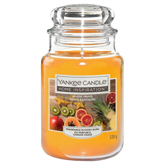 Yankee Candle Home Inspiration  Exotic Fruits Large Jar General Household ASDA   