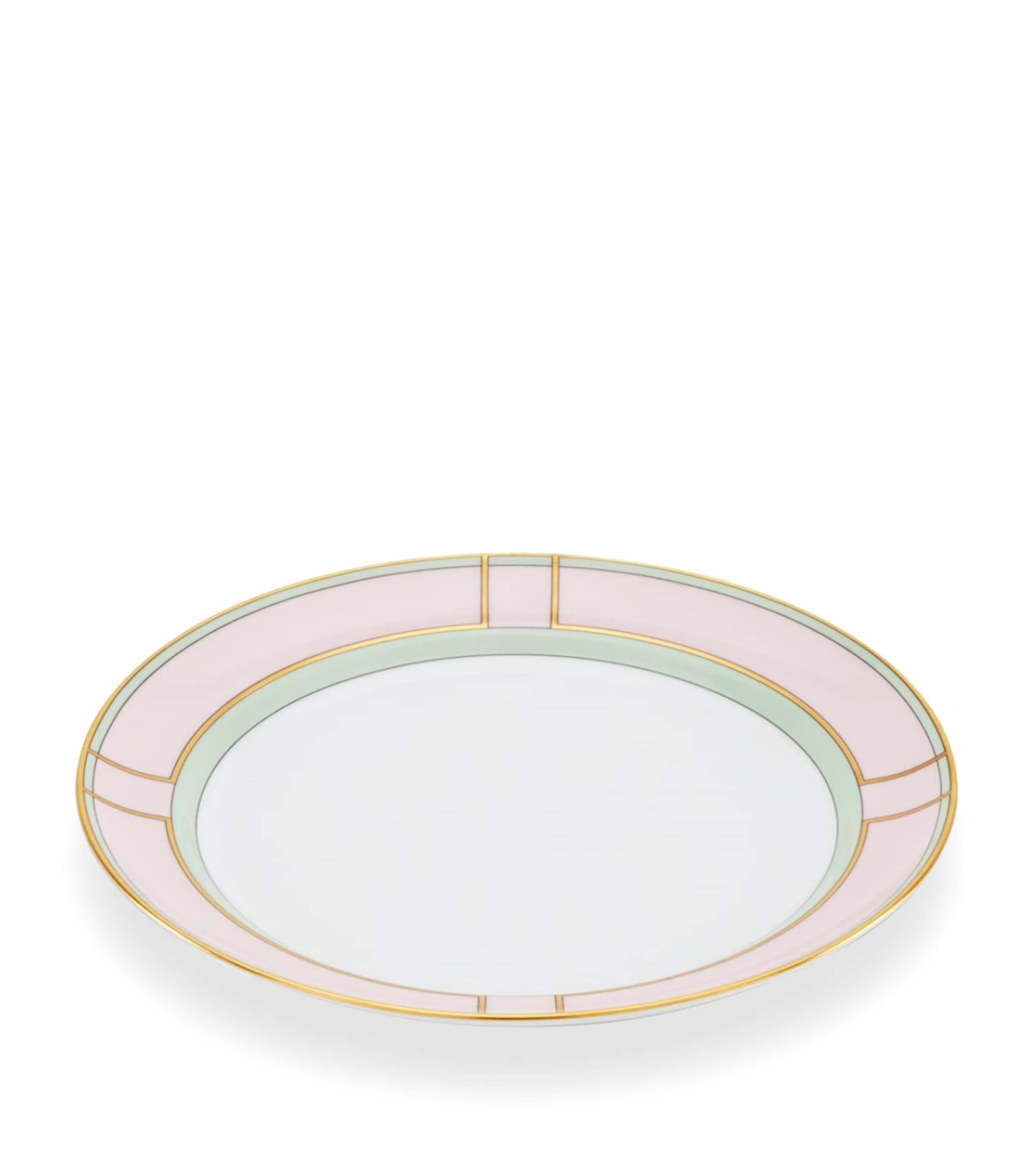 GINORI 1735 porcelain Colonna Diva Rosa side plate 24cm, UK version