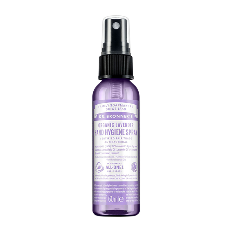 Dr. Bronner Lavender Hand Hygiene Spray 60ml - Lavender