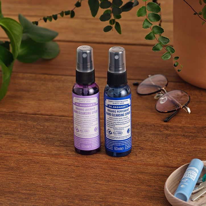 Dr. Bronner Lavender Hand Hygiene Spray 60ml GOODS Holland&Barrett