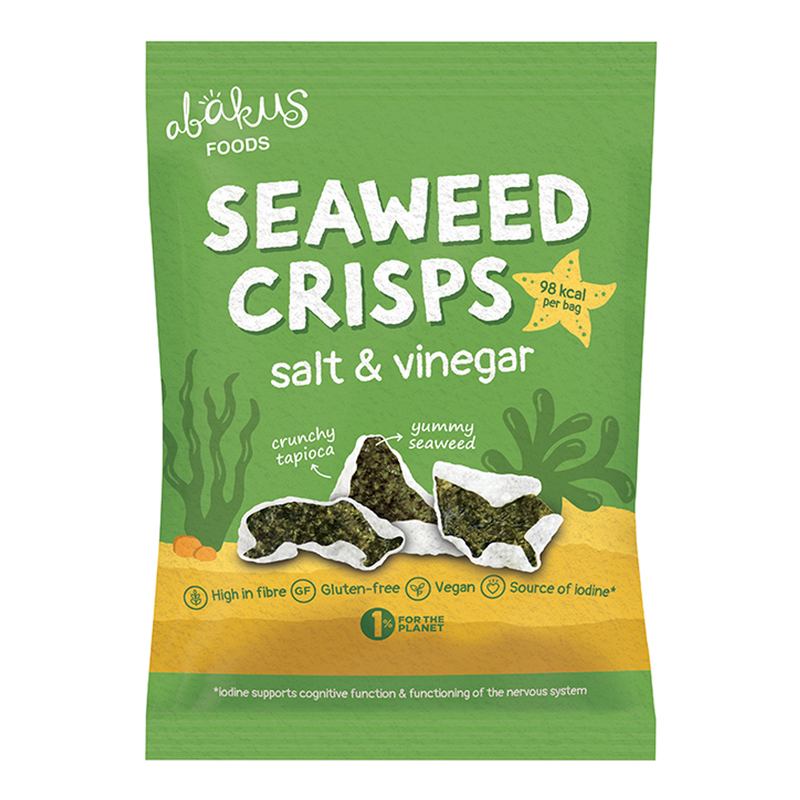 Emily Salt & Vinegar Seaweed Crisps 18g - Salt & Vinegar