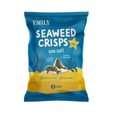 Emily Salt & Vinegar Seaweed Crisps 18g - Lightly Salted