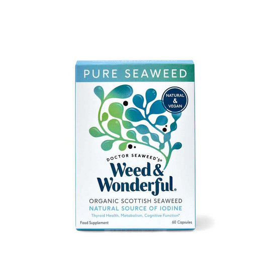 Doctor Seaweed's Weed & Wonderful Organic Scottish Seaweed 60 Capsules Vitamins, Minerals & Supplements Boots   