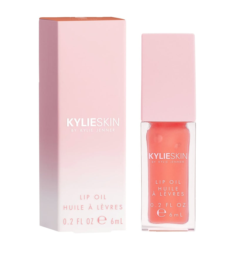 Kylie Cosmetics hydrating lip oil with plumping complex, UK version