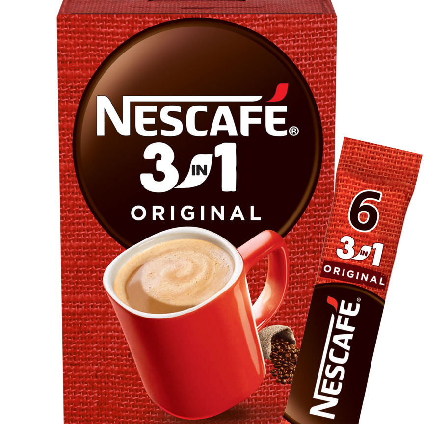 Nescafe 3in1 Original 6 x 16g (96g) GOODS ASDA   